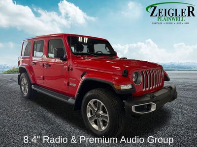 2021 Jeep Wrangler Unlimited Sahara GPS Navigation