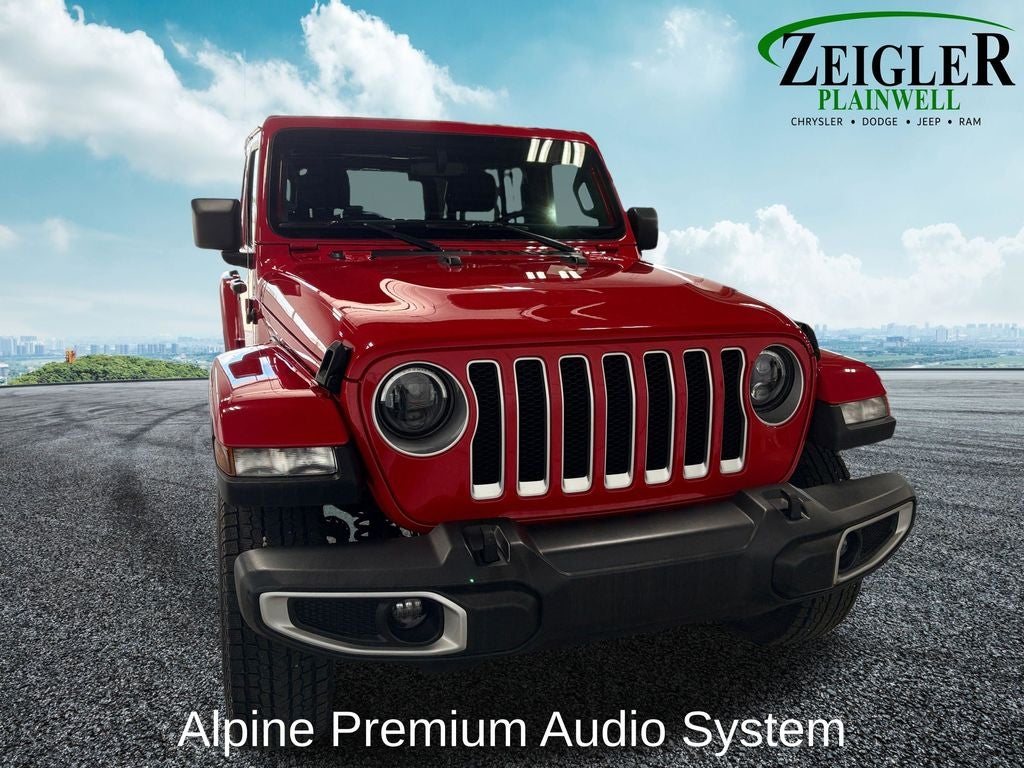 2021 Jeep Wrangler Unlimited Sahara GPS Navigation