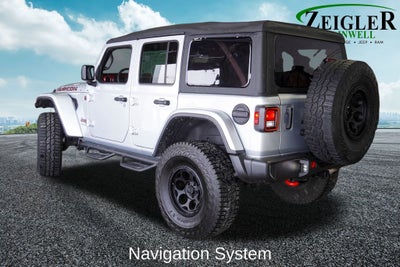2023 Jeep Wrangler Rubicon Navigation System & ParkView Rear Back-Up Camera