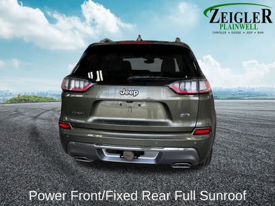 2019 Jeep Cherokee Overland Sunroof