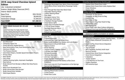 2018 Jeep Grand Cherokee Laredo