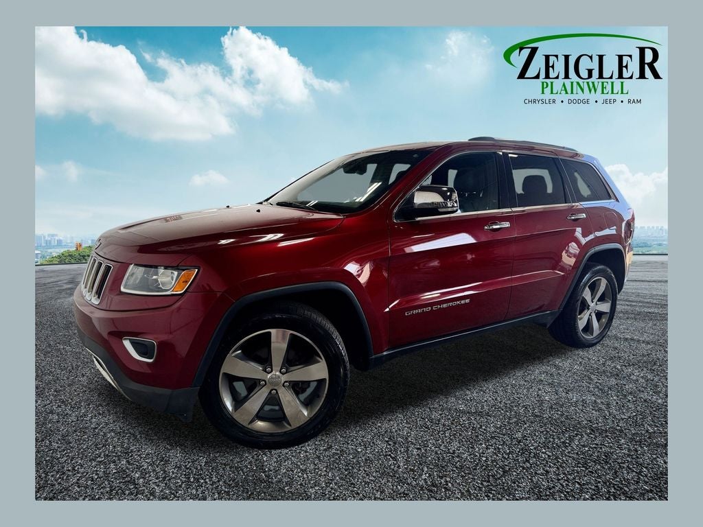 2015 Jeep Grand Cherokee Limited Power Sunroof