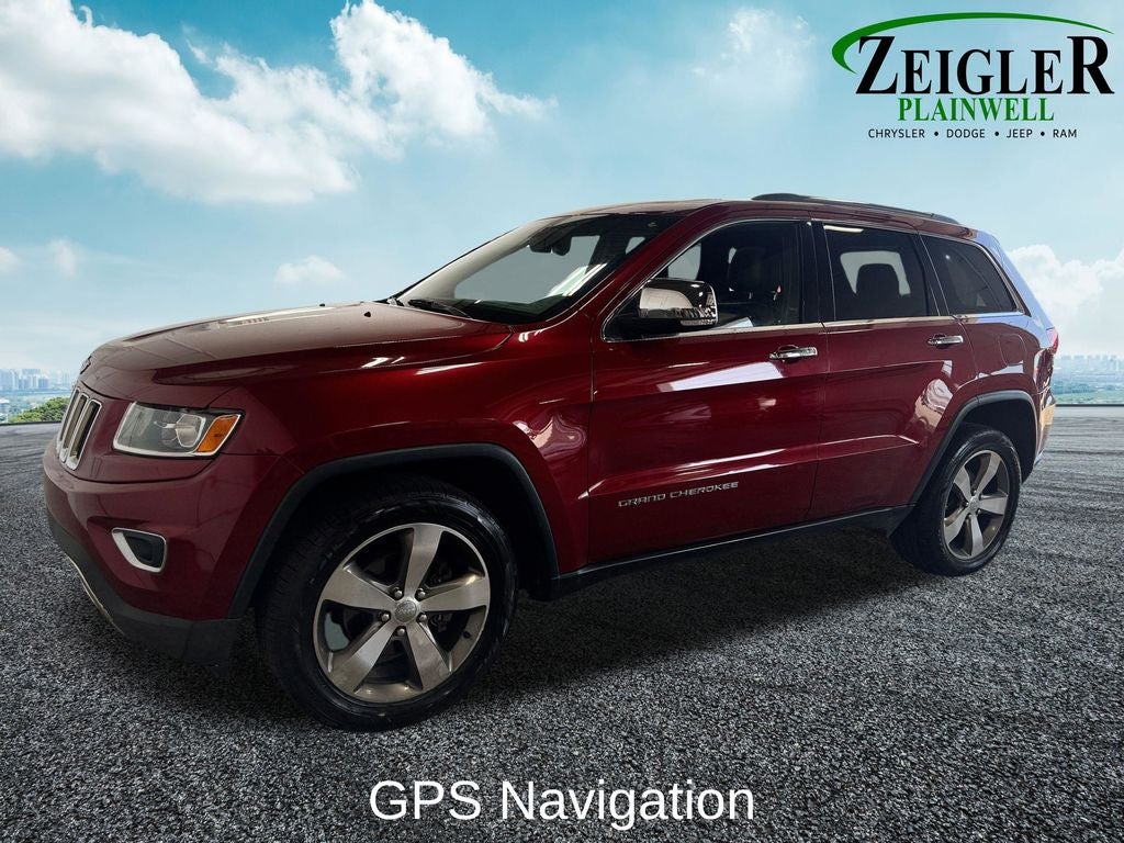 2015 Jeep Grand Cherokee Limited Power Sunroof