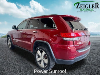 2015 Jeep Grand Cherokee Limited Power Sunroof