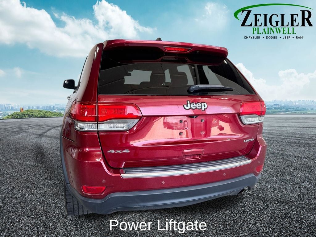 2015 Jeep Grand Cherokee Limited Power Sunroof