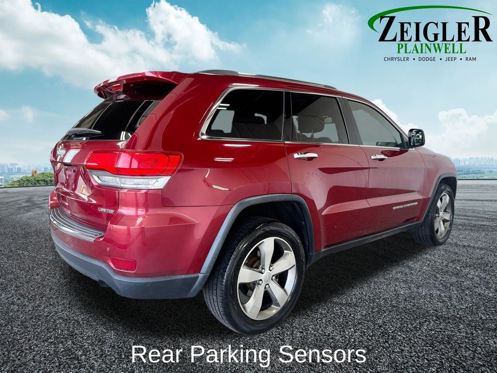 2015 Jeep Grand Cherokee Limited Power Sunroof