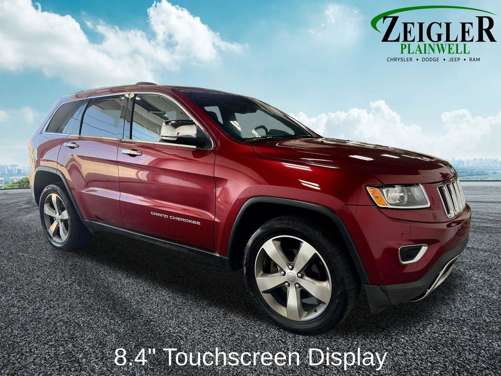2015 Jeep Grand Cherokee Limited Power Sunroof