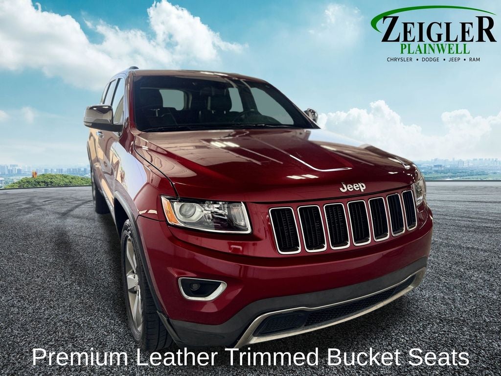 2015 Jeep Grand Cherokee Limited Power Sunroof
