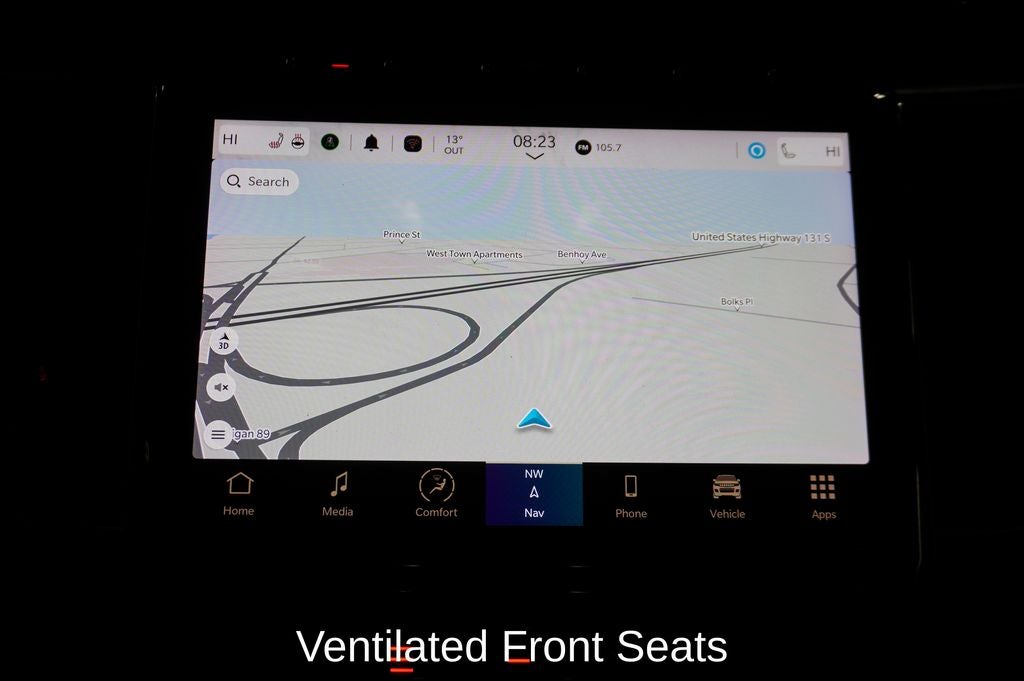 2023 Jeep Grand Cherokee Limited Navigation System & Radio: Uconnect 5 Nav w/10.1"