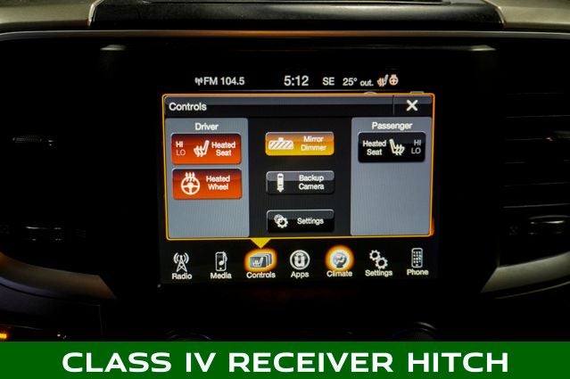 2017 RAM 1500 Big Horn Navigation & ParkView Rear Back-Up Camera