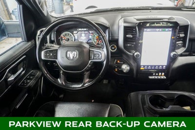 2023 RAM 1500 Laramie Dual-Pane Panoramic Sunroof -12" Touchscreen Displ