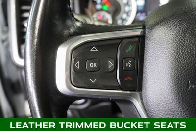 2023 RAM 1500 Laramie Dual-Pane Panoramic Sunroof -12" Touchscreen Displ