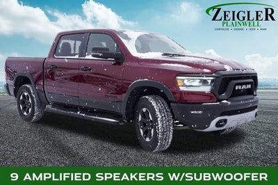 2023 RAM 1500 Rebel Navigation System with 12'' Display screen