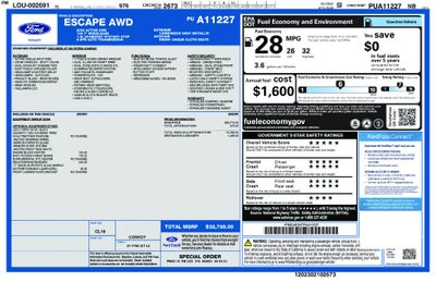 2023 Ford Escape Active