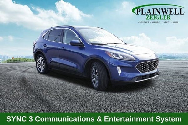 2022 Ford Escape Titanium Sync 3 communications and entertainment system Na in Kalamazoo, MI - HZ Plainwell Ford