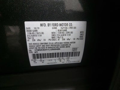 2020 Ford Explorer XLT