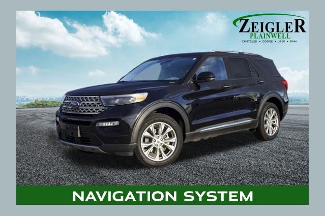 2022 Ford Explorer Limited Twin Panel Moonroof & Navigation System
