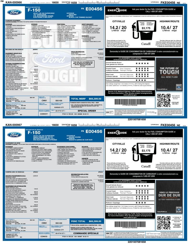 2015 Ford F-150 Base