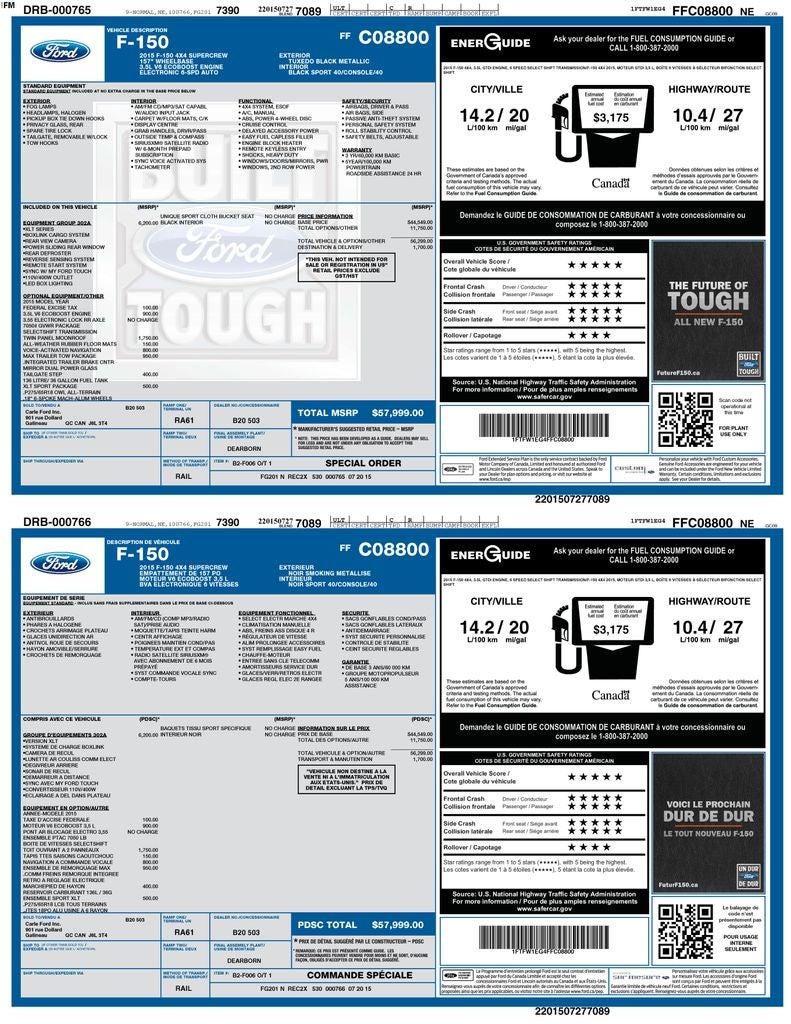 2015 Ford F-150 XLT