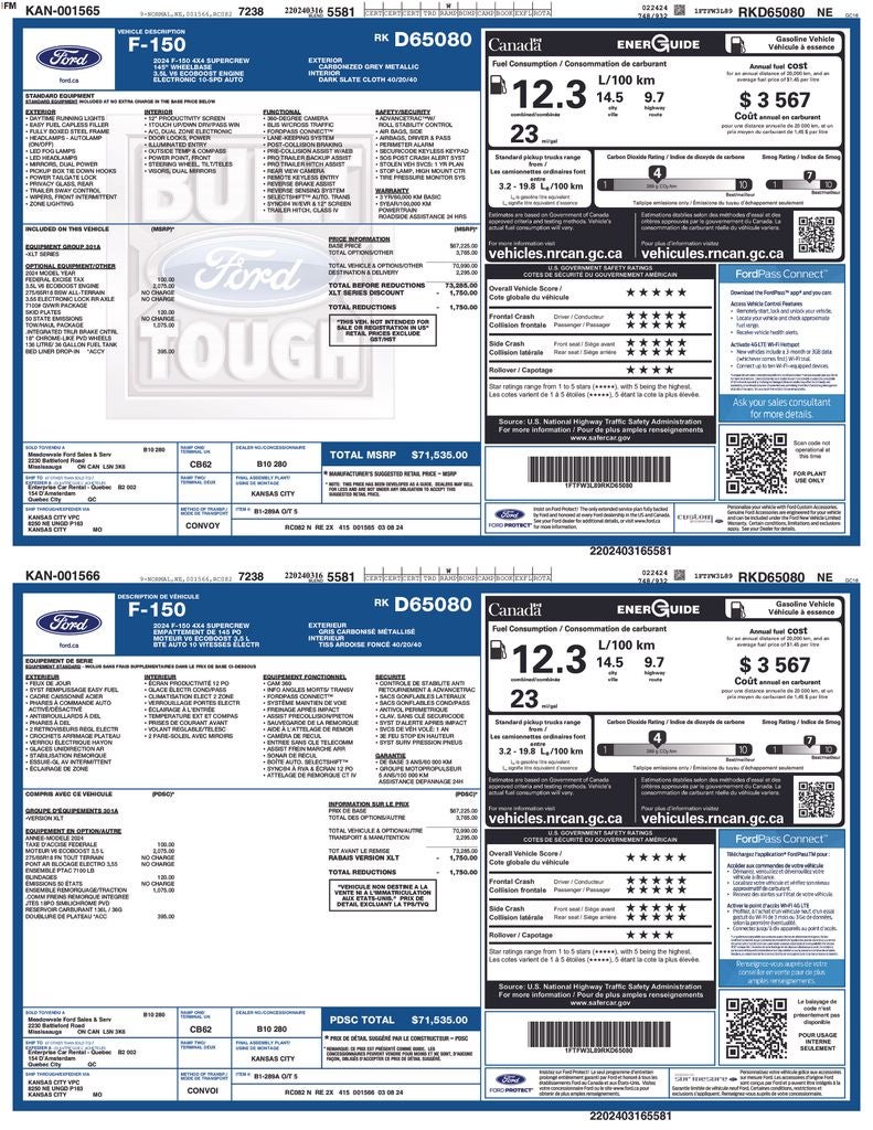 2024 Ford F-150 XLT