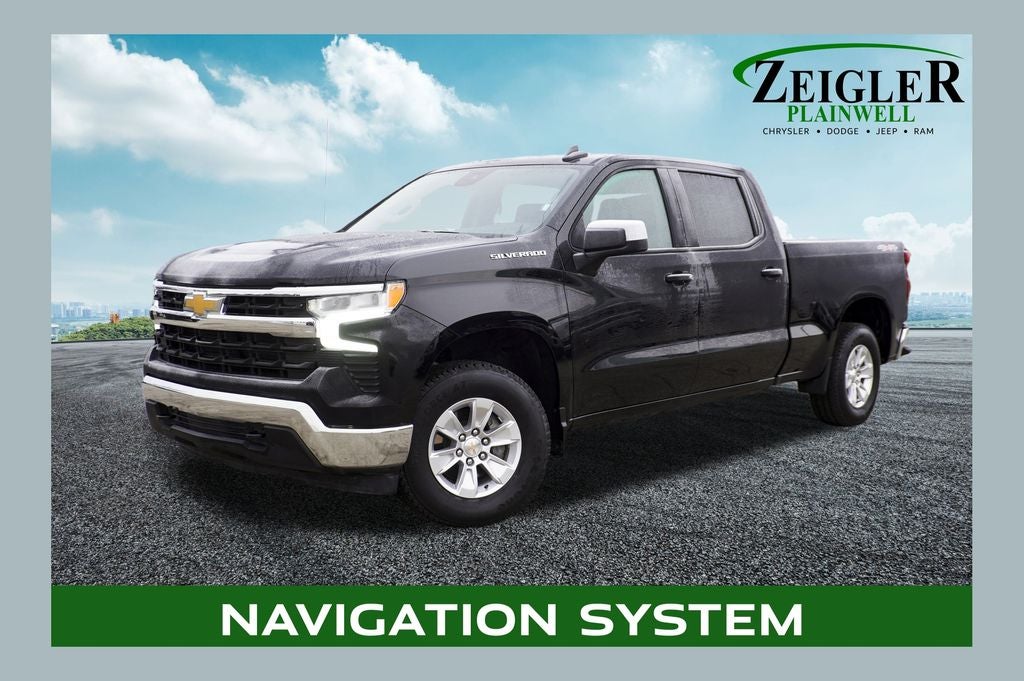 2025 Chevrolet Silverado 1500 LT Navigation System & 12.3" Multicolor Reconfigurabl