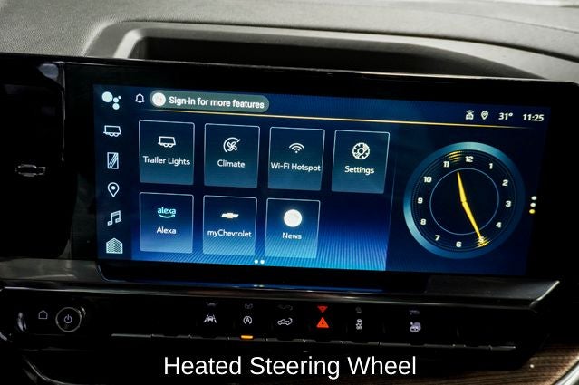 2025 Chevrolet Silverado 1500 LT 12.3" Multicolor Reconfigurable Digital Display &