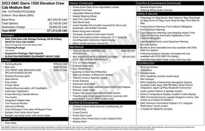 2023 GMC Sierra 1500 Elevation