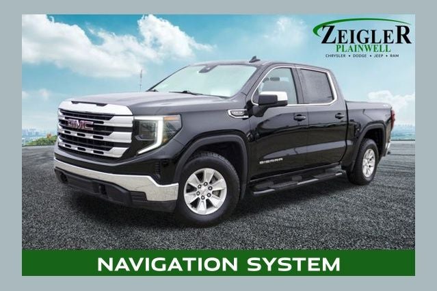 2023 GMC Sierra 1500 SLE Navigation System & HD Rear Vision Camera