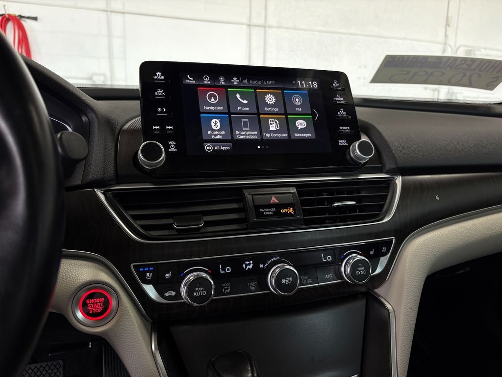 2018 Honda Accord Touring Power moonroof
