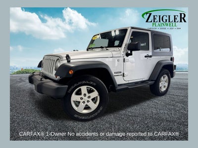 2010 Jeep Wrangler Sport Power Convenience Group