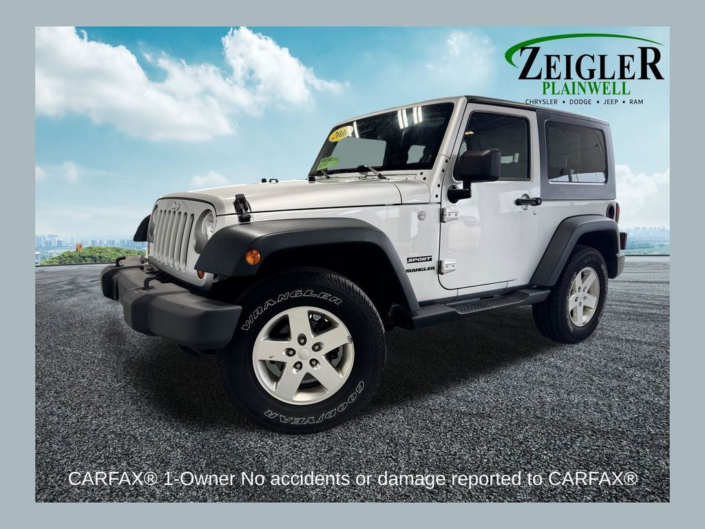 2010 Jeep Wrangler Sport Power Convenience Group