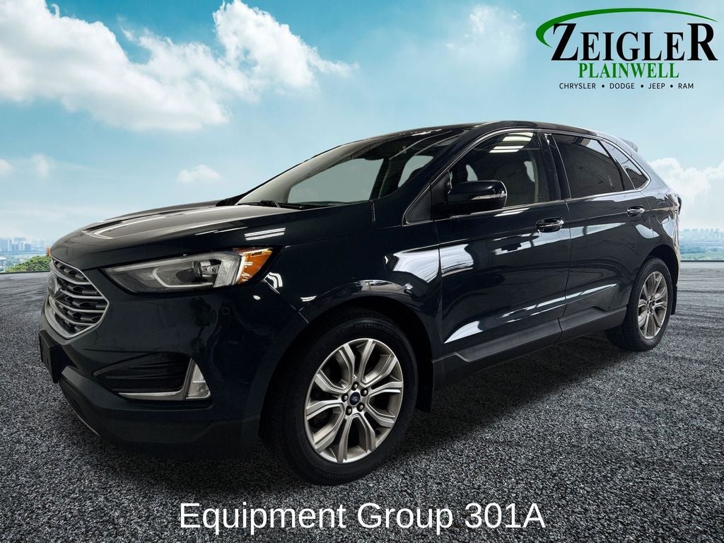 2019 Ford Edge Titanium Panoramic Vista Roof