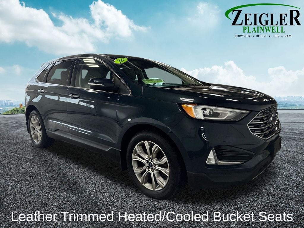 2019 Ford Edge Titanium Panoramic Vista Roof