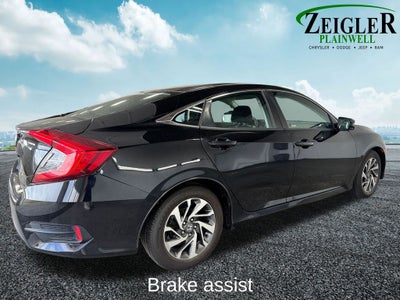 2016 Honda Civic EX Radio: 180-Watt AM/FM Audio System