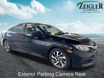 2016 Honda Civic EX Radio: 180-Watt AM/FM Audio System