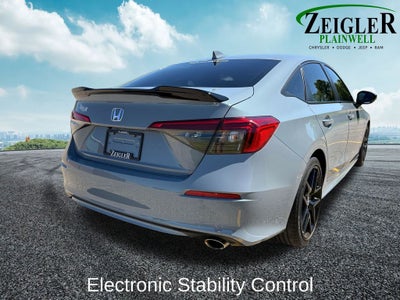 2023 Honda Civic Sport Radio: 180-Watt Audio System w/8 Speakers