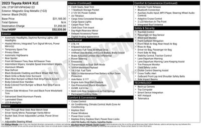 2023 Toyota RAV4 XLE