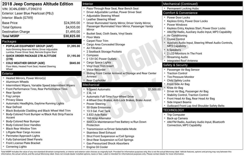 2018 Jeep Compass Latitude