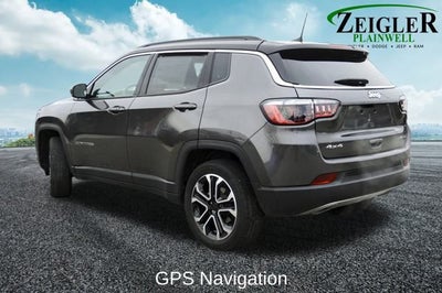 2023 Jeep Compass Limited Apple CarPlay/Android Auto & 360 Surround View Cam