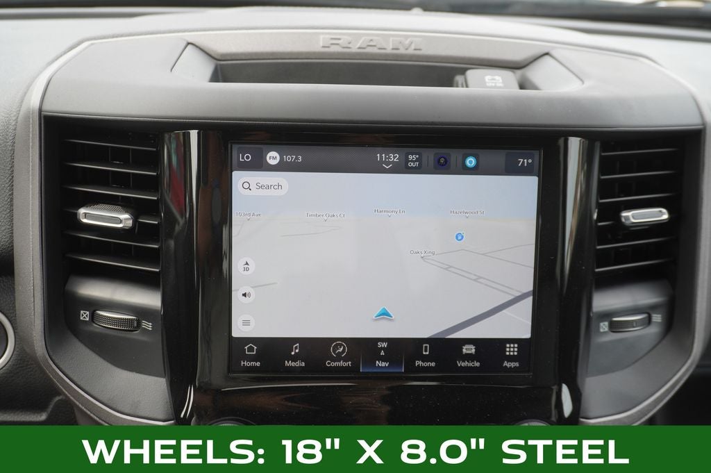 2023 RAM 3500 Tradesman Navigation System & ParkView Rear Back-Up Camera