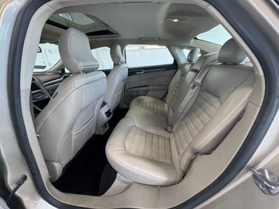 2017 Ford Fusion SE Power Moonroof