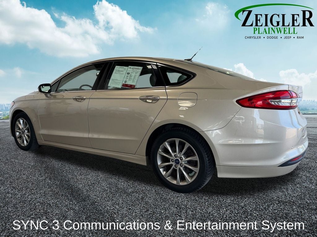 2017 Ford Fusion SE Power Moonroof