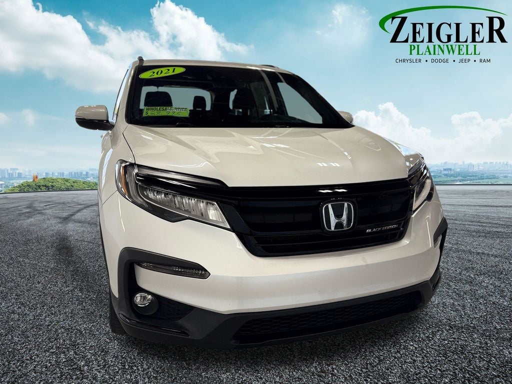 2021 Honda Pilot Black Edition Navigation system: Honda Satellite-Linked Navigati