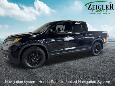 2019 Honda Ridgeline Black Edition Power moonroof
