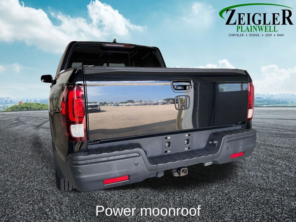 2019 Honda Ridgeline Black Edition Power moonroof