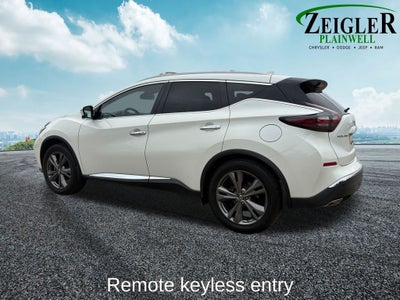2019 Nissan Murano Platinum Power moonroof