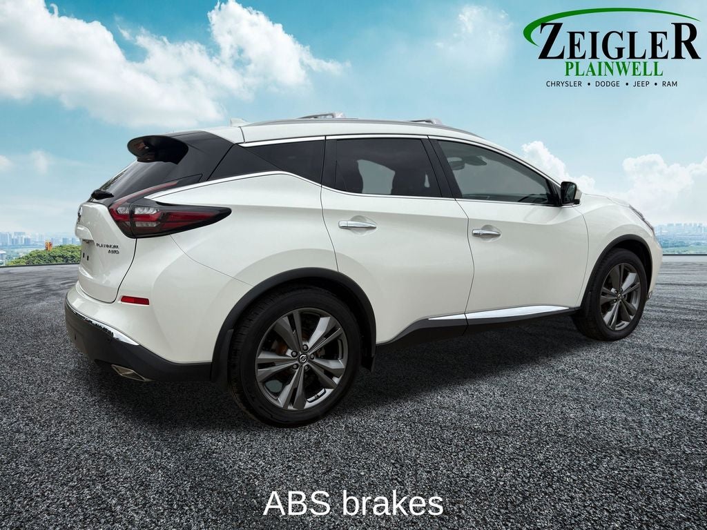 2019 Nissan Murano Platinum Power moonroof