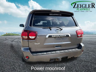 2020 Toyota Sequoia Limited Power moonroof