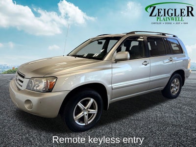 2006 Toyota Highlander V6 Sunroof