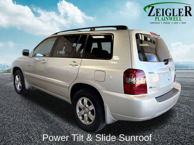 2006 Toyota Highlander V6 Sunroof